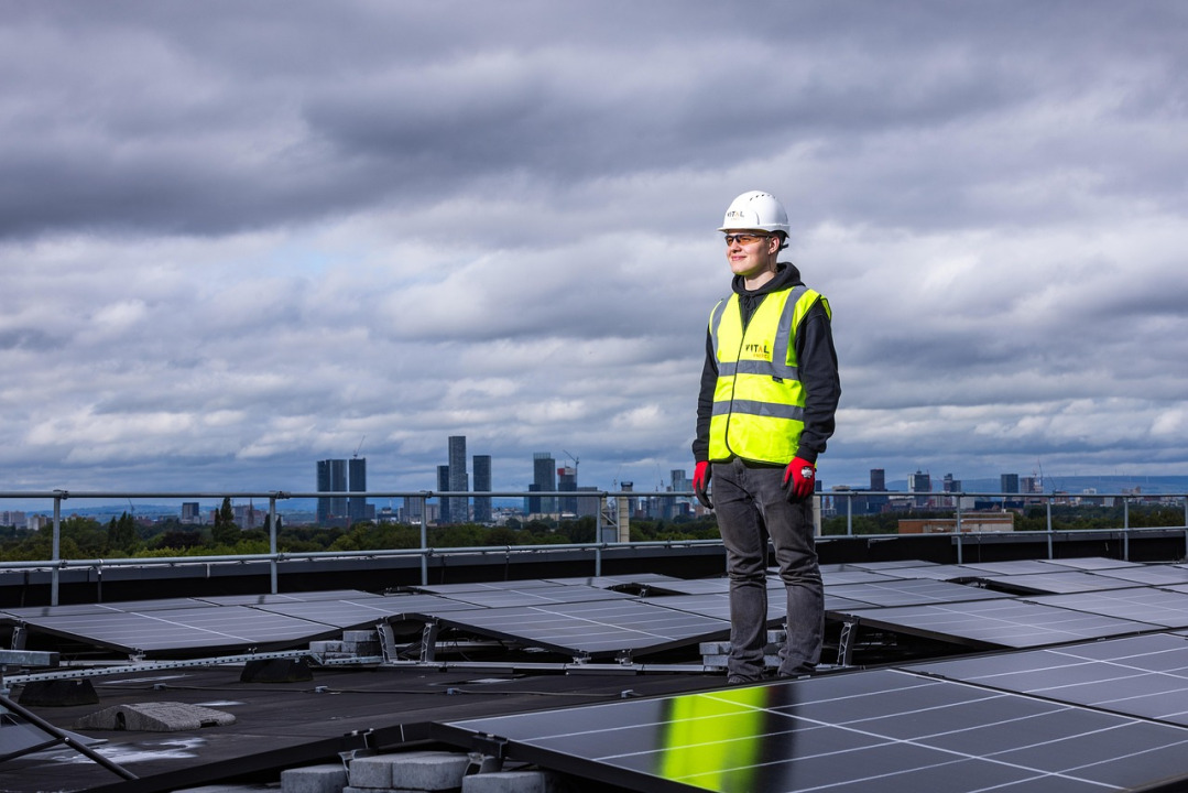 construction safety workers warehouse